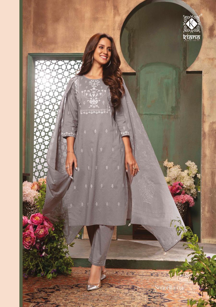 Kiana Senorita Fancy Stylish Festive Wear Salwar Suit Ready Made Collection